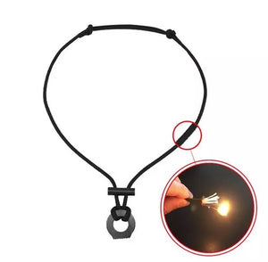 Bushcraft Firestarter Paracord Necklace